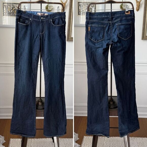 Paige Skyline Flare Low Rise Jeans Y2K 28 - Picture 1 of 8